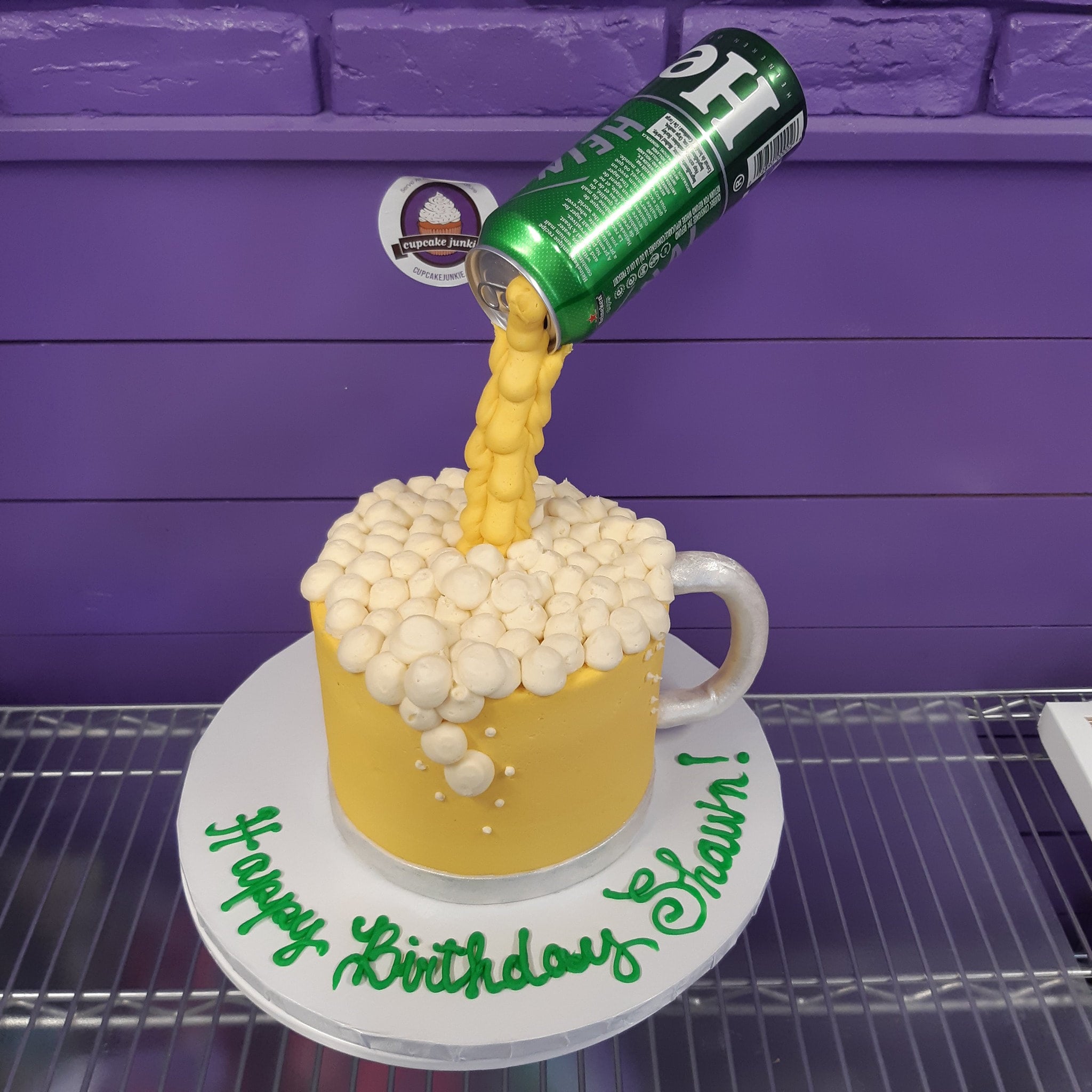 Birthday Cake 117 - Beer Mug - Aggie's Bakery & Cake Shop